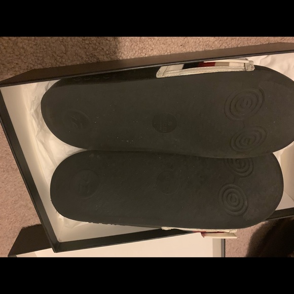 Gucci Cream Pursuit Ribbon Bow Slides Gucci size 41 - Picture 7 of 7